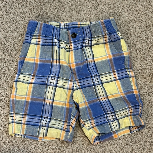 Janie and Jack Other - Janie & Jack Linen Pull Up Shorts, 6